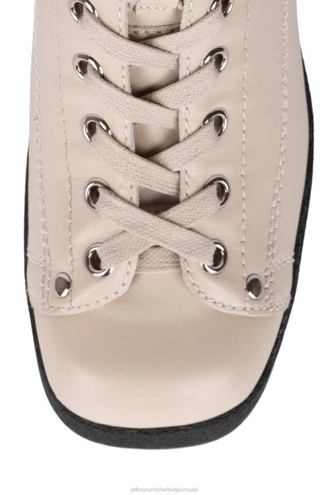 vrouwen Jeffrey Campbell vernieuwen-ll ivoor V2LZ446 enkel laarzen