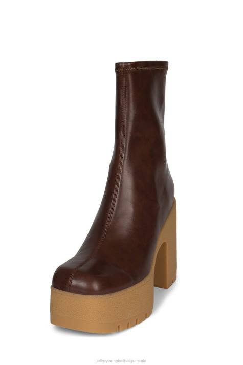 vrouwen Jeffrey Campbell verversen-l bruine honing V2LZ571 enkel laarzen