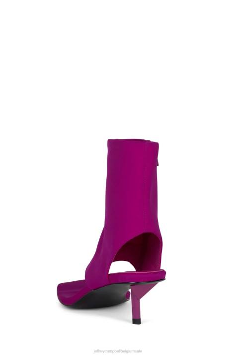 vrouwen Jeffrey Campbell verzekerd fuchsia neopreen V2LZ344 enkel laarzen