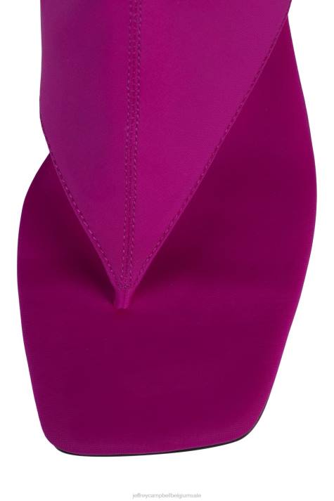 vrouwen Jeffrey Campbell verzekerd fuchsia neopreen V2LZ344 enkel laarzen