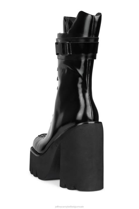 vrouwen Jeffrey Campbell viking zwarte doos V2LZ468 enkel laarzen