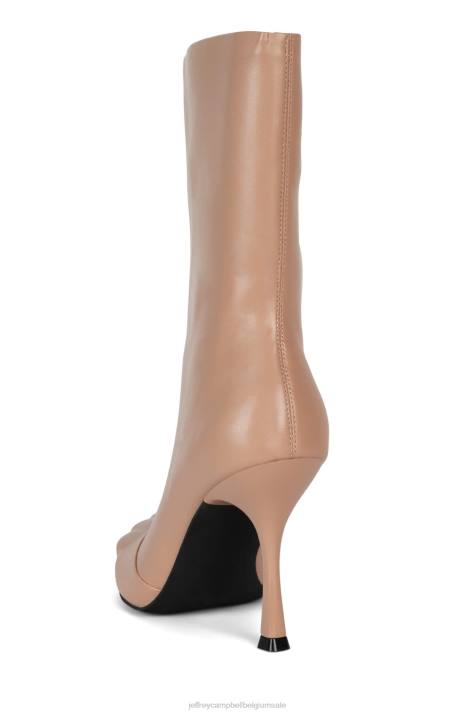 vrouwen Jeffrey Campbell visionair beige V2LZ319 enkel laarzen
