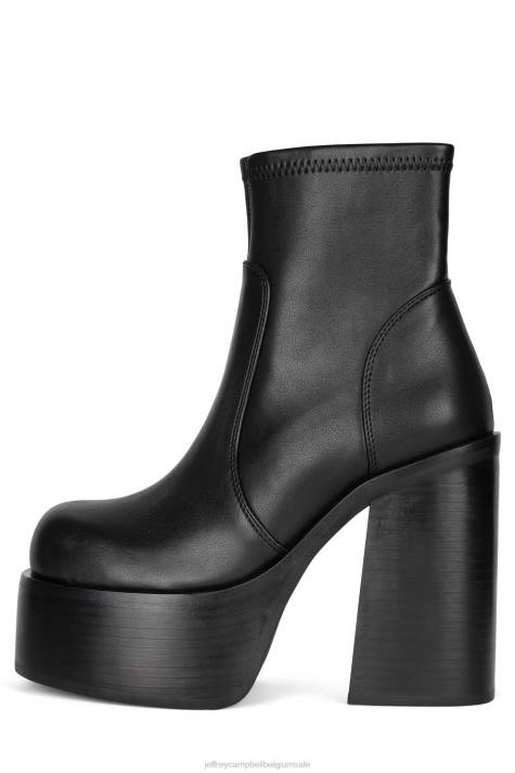 vrouwen Jeffrey Campbell vuil zwart V2LZ318 enkel laarzen