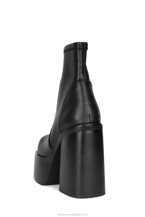 vrouwen Jeffrey Campbell vuil zwart V2LZ318 enkel laarzen