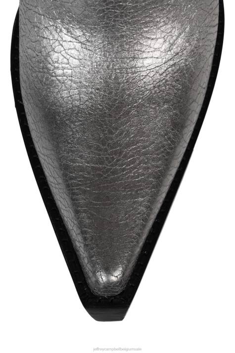 vrouwen Jeffrey Campbell bad2dabone tin bedroefd V2LZ857 laarzen van knie tot dij