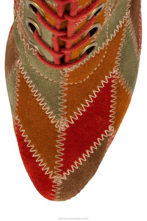 vrouwen Jeffrey Campbell epoque-pw neutraal suède multi V2LZ822 laarzen van knie tot dij