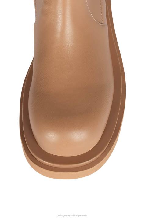 vrouwen Jeffrey Campbell getankt-ok natuurlijk natuurlijk V2LZ812 laarzen van knie tot dij
