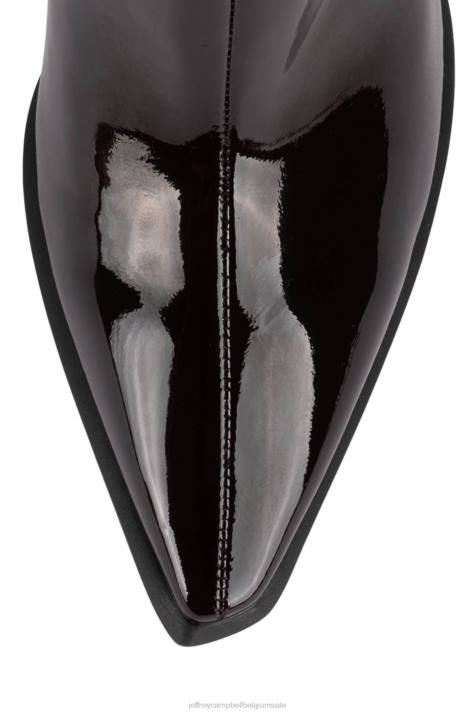 vrouwen Jeffrey Campbell lasiren-kh bruin patent V2LZ726 laarzen van knie tot dij