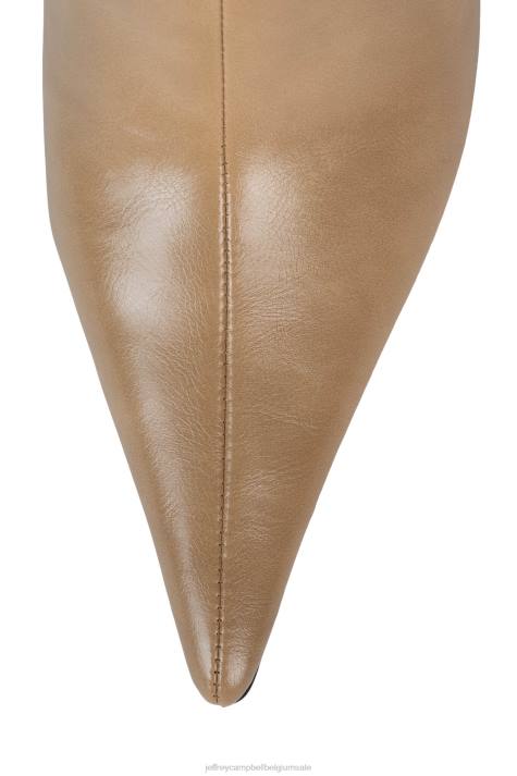vrouwen Jeffrey Campbell lieverds natuurlijk V2LZ678 laarzen van knie tot dij