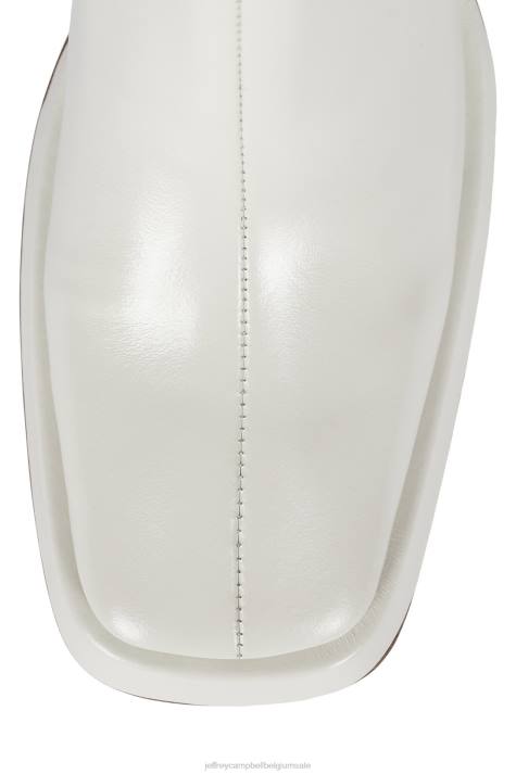 vrouwen Jeffrey Campbell maximaal ivoor V2LZ713 laarzen van knie tot dij