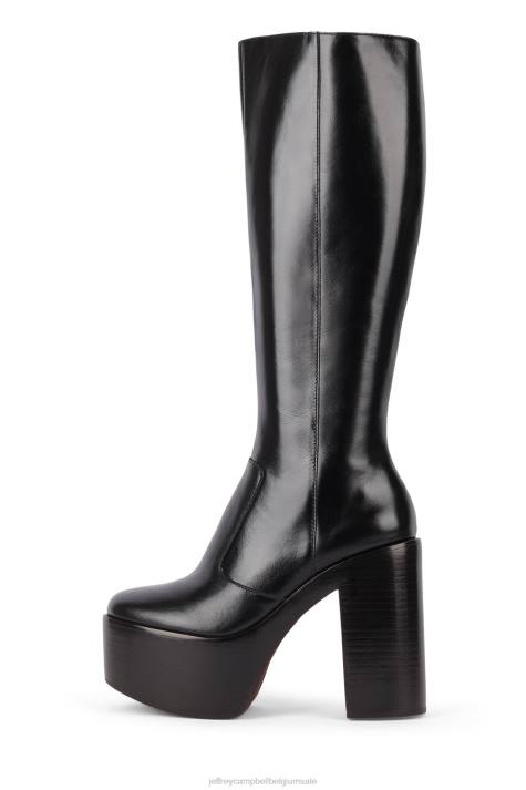 vrouwen Jeffrey Campbell mexicaans-kh zwart V2LZ881 laarzen van knie tot dij