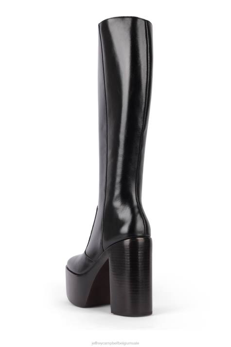 vrouwen Jeffrey Campbell mexicaans-kh zwart V2LZ881 laarzen van knie tot dij