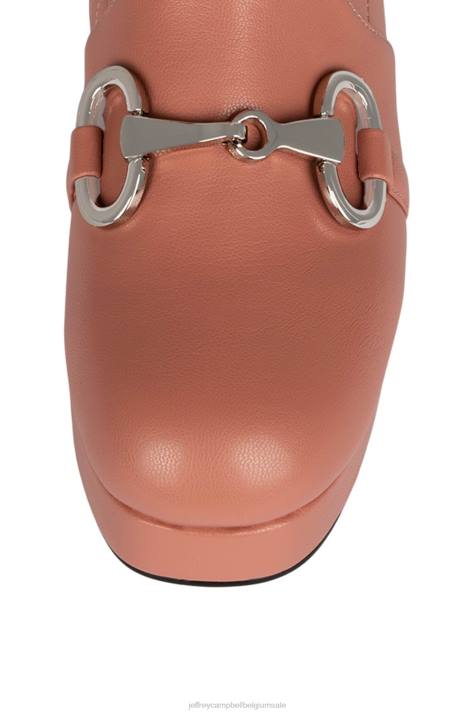 vrouwen Jeffrey Campbell middelbare school blozen zilver V2LZ730 laarzen van knie tot dij