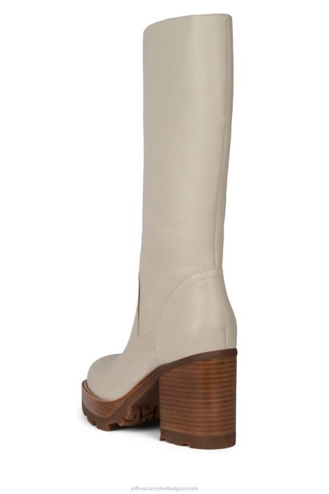 vrouwen Jeffrey Campbell overvloedig grijs V2LZ867 laarzen van knie tot dij