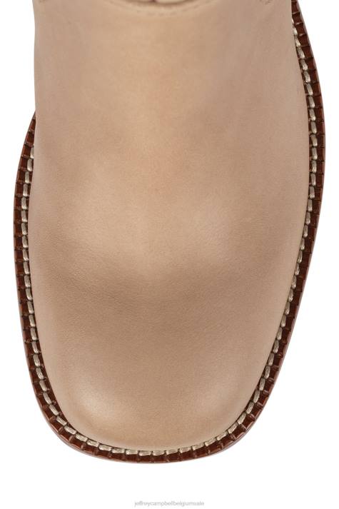 vrouwen Jeffrey Campbell overvloedig natuurlijk V2LZ866 laarzen van knie tot dij