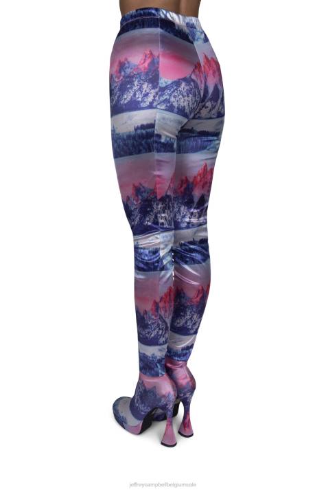 vrouwen Jeffrey Campbell pantalons paarse bergen V2LZ884 laarzen van knie tot dij