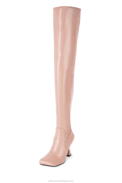 vrouwen Jeffrey Campbell veranderd-ok blozen V2LZ736 laarzen van knie tot dij