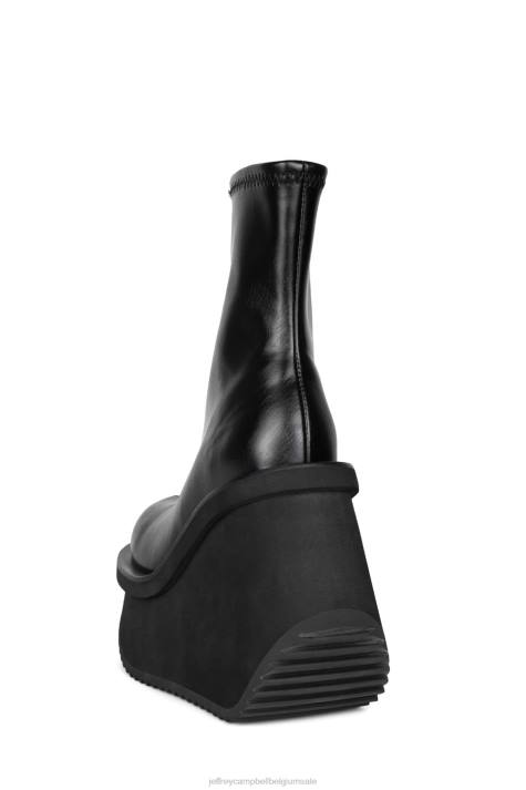 vrouwen Jeffrey Campbell constructies zwart V2LZ1226 platform boot