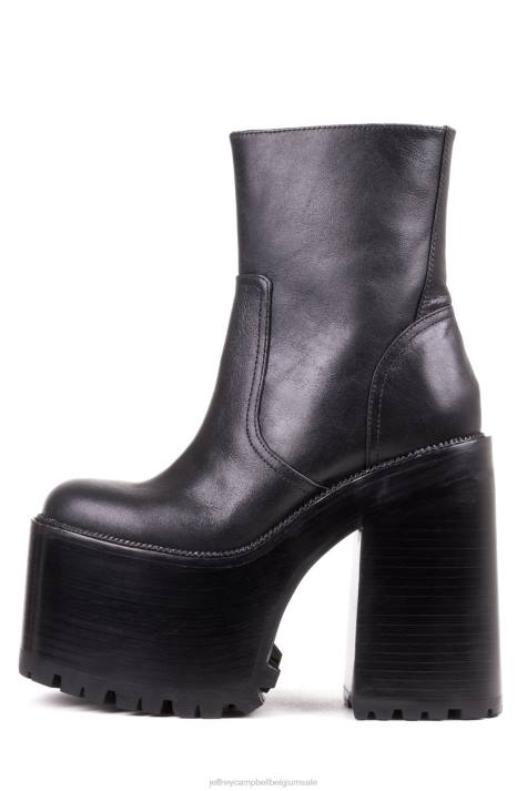 vrouwen Jeffrey Campbell doodz zwart V2LZ1229 platform boot