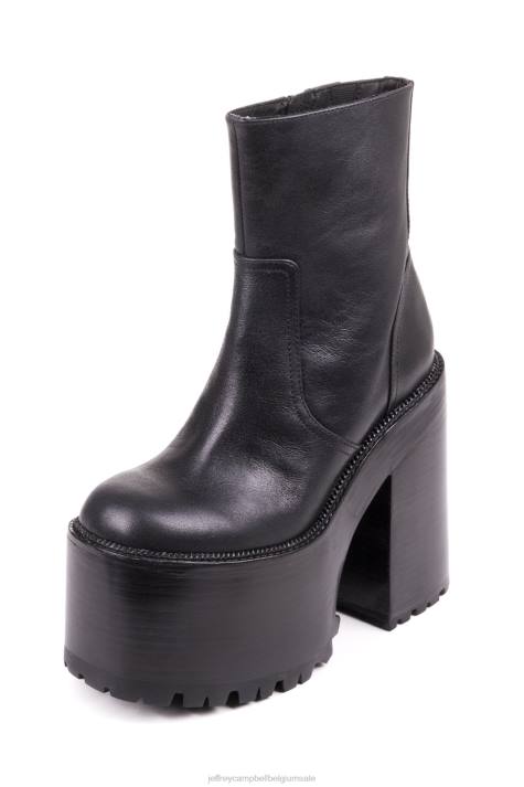 vrouwen Jeffrey Campbell doodz zwart V2LZ1229 platform boot