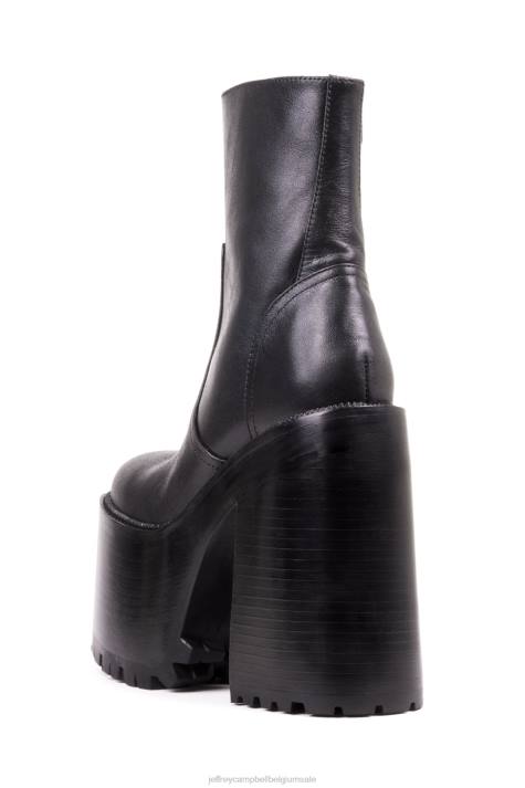 vrouwen Jeffrey Campbell doodz zwart V2LZ1229 platform boot