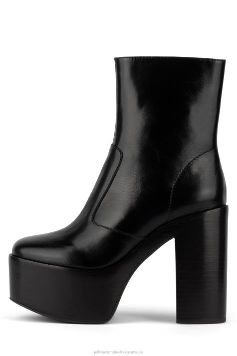 vrouwen Jeffrey Campbell mexicaans zwart V2LZ1238 platform boot