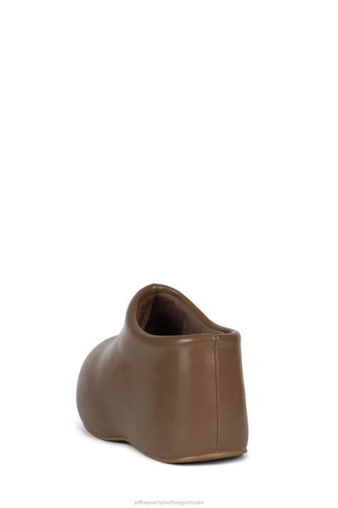 vrouwen Jeffrey Campbell verstoppen donker naturel V2LZ84 platform boot