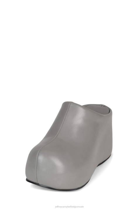 vrouwen Jeffrey Campbell verstoppen grijs V2LZ81 platform boot