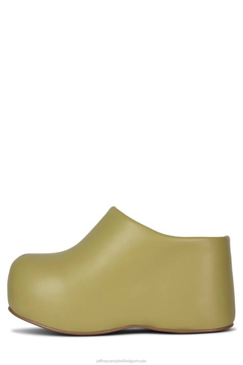 vrouwen Jeffrey Campbell verstoppen licht groen V2LZ15 platform boot