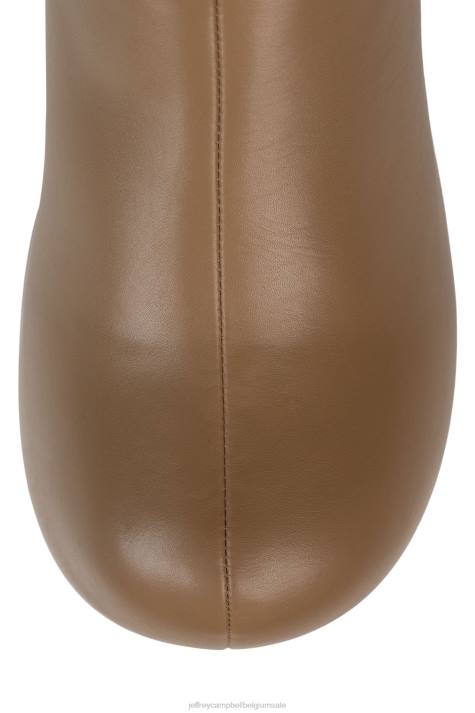 vrouwen Jeffrey Campbell verstoppen lichtbruin V2LZ8 platform boot