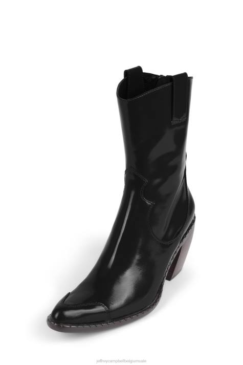 vrouwen Jeffrey Campbell xoro zwarte doos V2LZ917 westerse laarzen