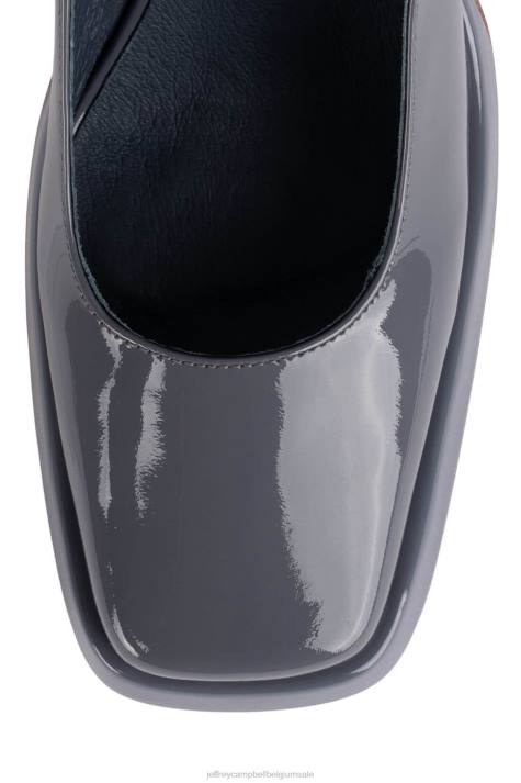 vrouwen Jeffrey Campbell afgestompt-ch stoffig marine patent V2LZ1283 platform pomp