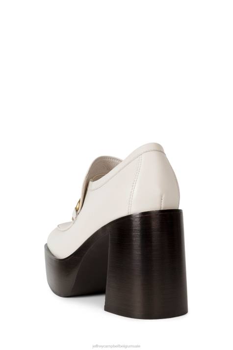vrouwen Jeffrey Campbell beheerder ivoor V2LZ96 platform pomp
