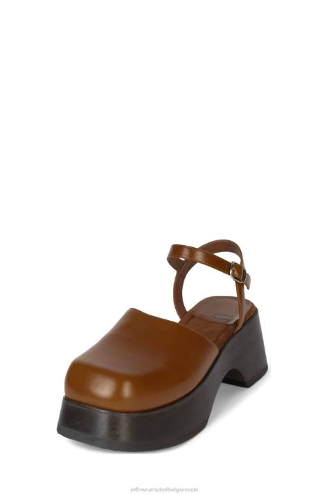 vrouwen Jeffrey Campbell buiten dienst bruin bruin V2LZ122 platform pomp