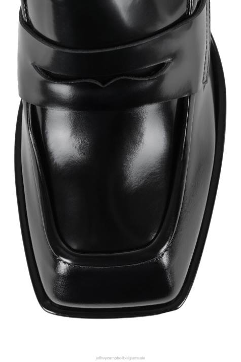 vrouwen Jeffrey Campbell koninklijk zwarte doos V2LZ1254 platform pomp