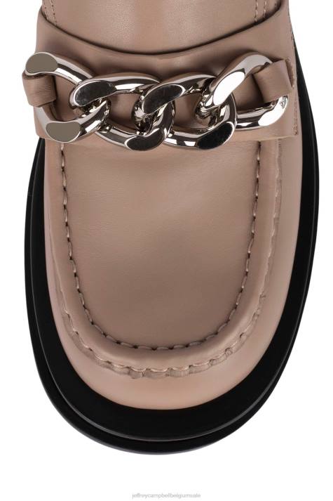 vrouwen Jeffrey Campbell reces-mv stoffig natuurlijk V2LZ1248 platform pomp