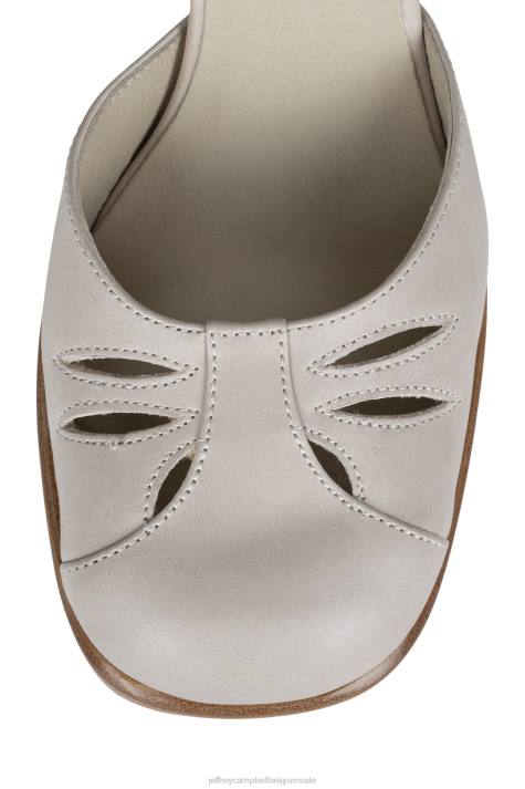 vrouwen Jeffrey Campbell ster-man-c ivoor natuurlijke stapel V2LZ1277 platform pomp