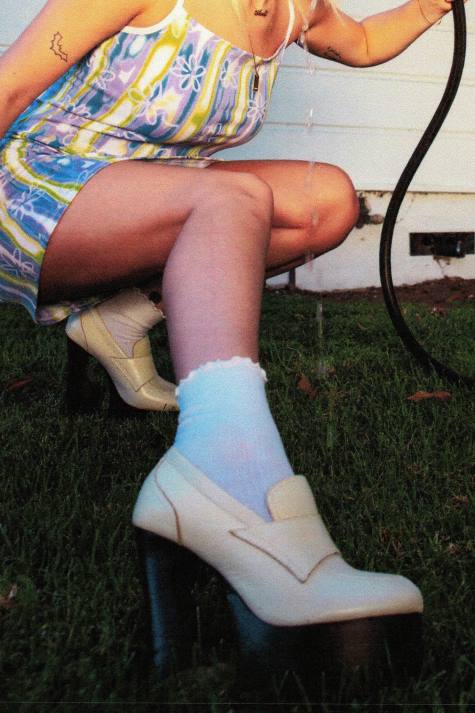 vrouwen Jeffrey Campbell waterspuwer ivoor V2LZ1251 platform pomp