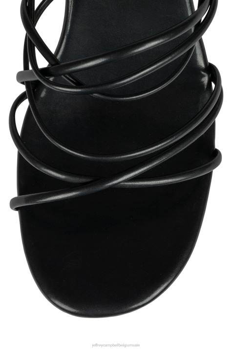 vrouwen Jeffrey Campbell androïde zwart V2LZ1060 platform sandaal