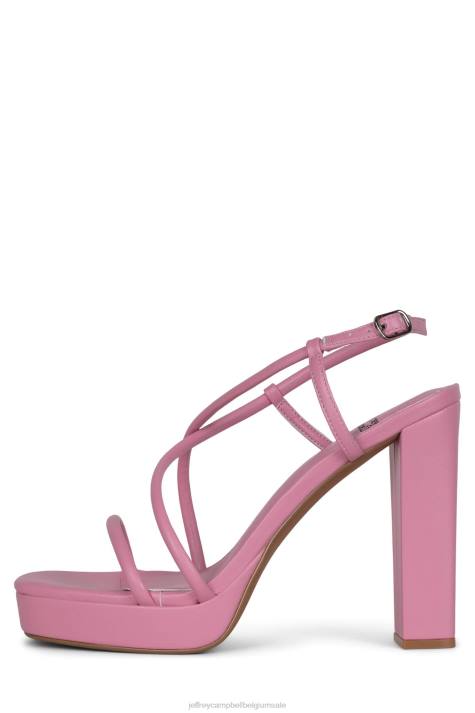 vrouwen Jeffrey Campbell aperitief roze V2LZ1105 platform sandaal