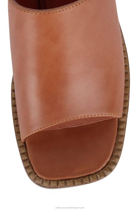 vrouwen Jeffrey Campbell concert oranje natuurlijke Poolse stapel V2LZ1212 platform sandaal