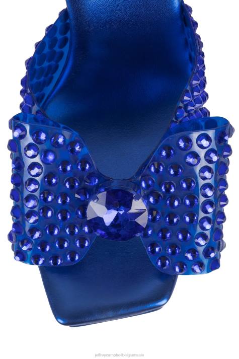 vrouwen Jeffrey Campbell gemina blauwe combi V2LZ1019 platform sandaal