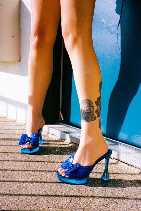 vrouwen Jeffrey Campbell gemina rode combi V2LZ1018 platform sandaal