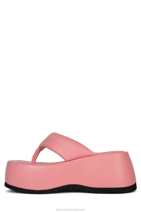 vrouwen Jeffrey Campbell huilebalk roze V2LZ246 platform sandaal