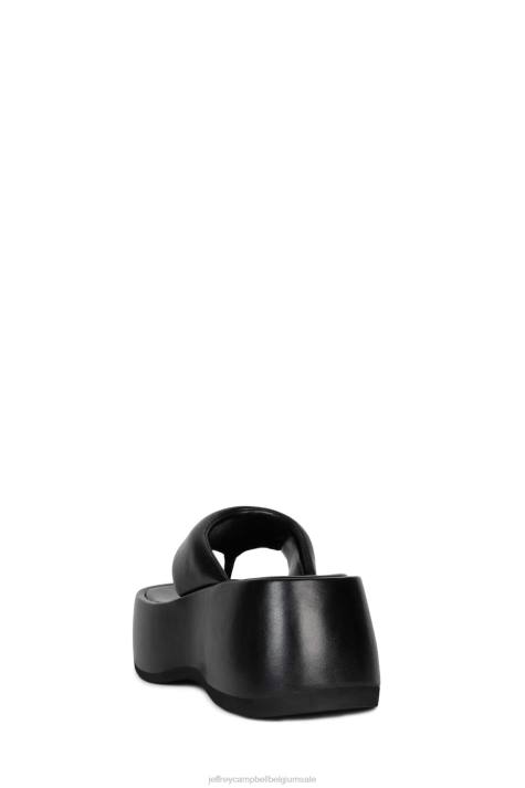 vrouwen Jeffrey Campbell huilebalk zwart V2LZ249 platform sandaal