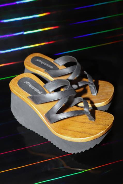 vrouwen Jeffrey Campbell hypnotiseren rood V2LZ979 platform sandaal