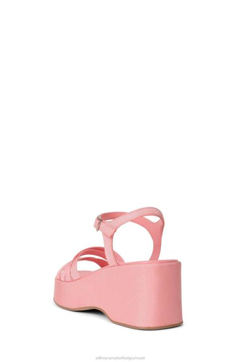 vrouwen Jeffrey Campbell levendig roze V2LZ929 platform sandaal