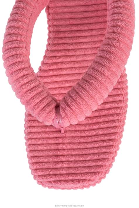 vrouwen Jeffrey Campbell luau-2 roze gestreepte badstof V2LZ176 platform sandaal