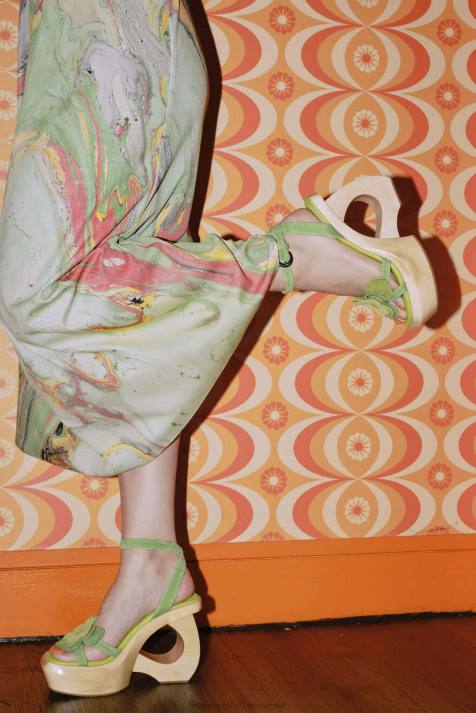 vrouwen Jeffrey Campbell mahana bruin suède roest V2LZ981 platform sandaal