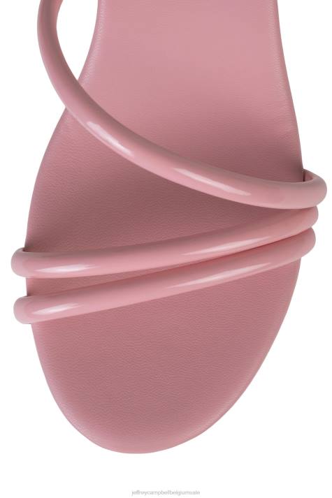 vrouwen Jeffrey Campbell mamba roze patent V2LZ951 platform sandaal